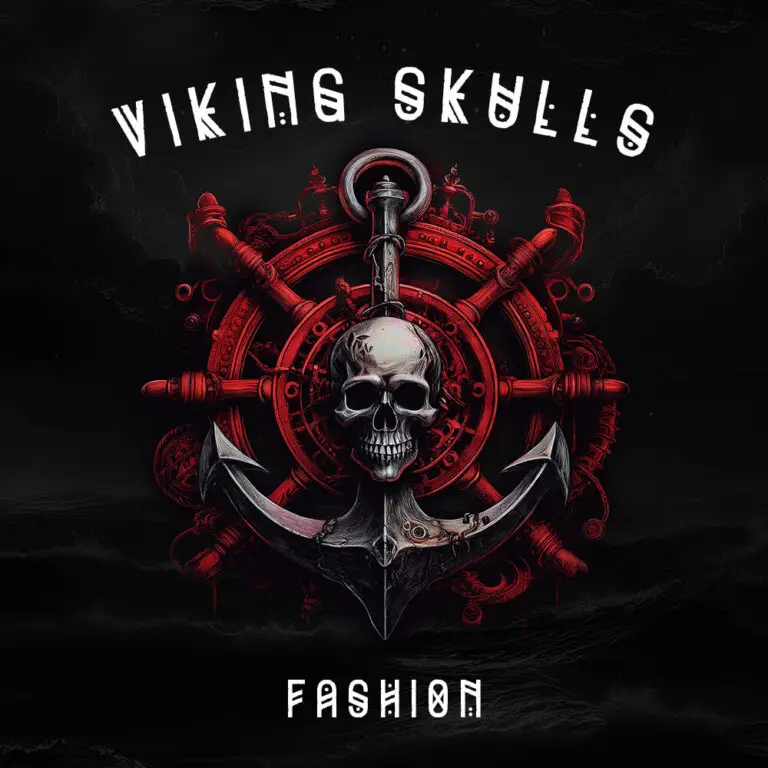 Vinking Skulls Anchor